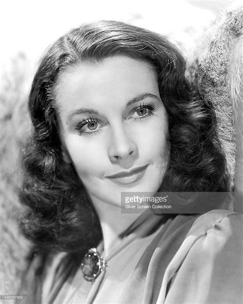 Headshot Of Vivien Leigh 1913 1967 British Actress Circa 1940