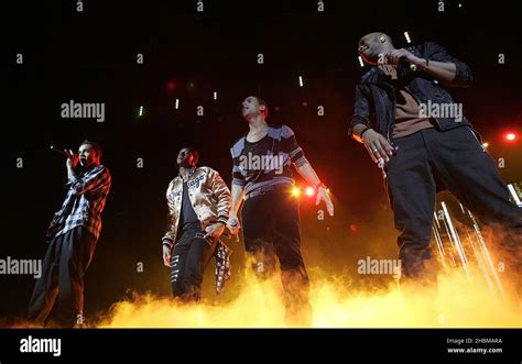 Jls On Stage Capital Fms Jingle Bell Ball O2 Arena Hi Res Stock