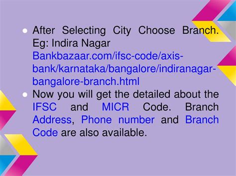 Ppt Axis Bank Ifsc Code And Micr Code Powerpoint Presentation Free