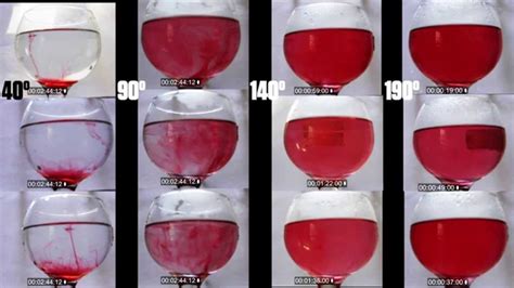 Food Coloring In Water And Temperature Science Experiment Youtube