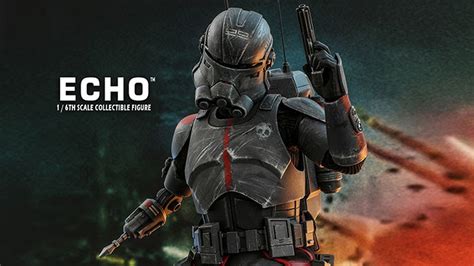 Sideshow Unboxes Hot Toys Echo Figure From STAR WARS THE BAD BATCH