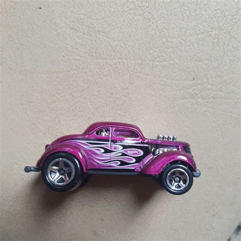 Hot Wheels Pass N Gasser Loose Do Pack Flames Shopee Brasil
