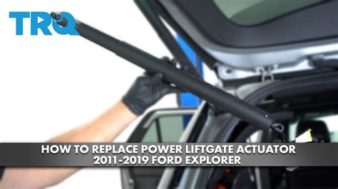 How To Replace Power Liftgate Actuator Ford Explorer Youtube