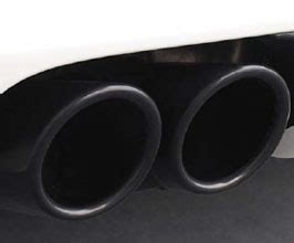 TechArt Sport Exhaust Tips Round Stainless Exhaust For Porsche