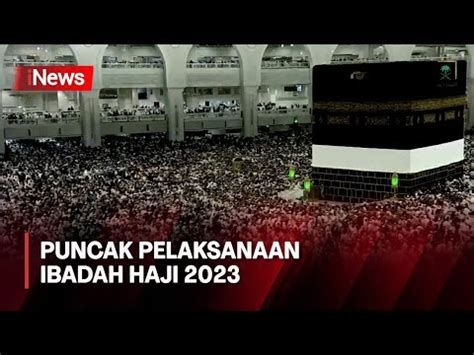 FT Jutaan Jemaah Haji Dari Berbagai Negara Laksanakan Tawaf Ifadah