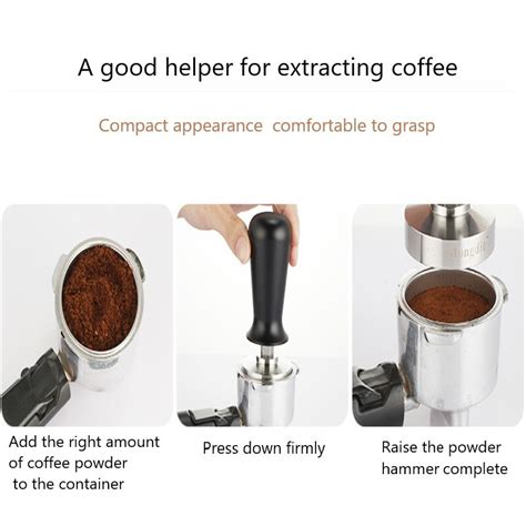 Edelstahl Kaffee Pulver Verdichter Pulver Verdicht Grandado