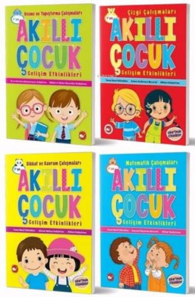 Okul Öncesi Gelişim Etkinlik Kitapları Seti 4 Kitap Takım Kolektif