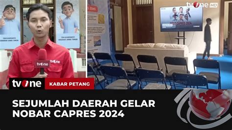 Persiapan Nobar Debat Capres Cawapres Perdana Pemilu 2024 Kabar