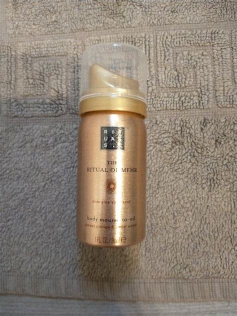 Rituals The Ritual Of Mehr Body Mousse To Oil Sweet Orange Cedar