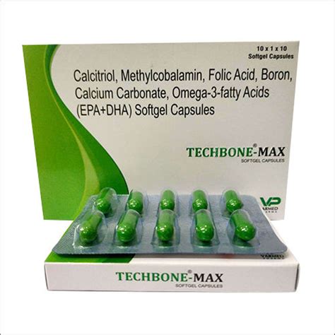 Calcitriol Methylcobalamin Folic Acid Boron Calcium Carbonate Omega