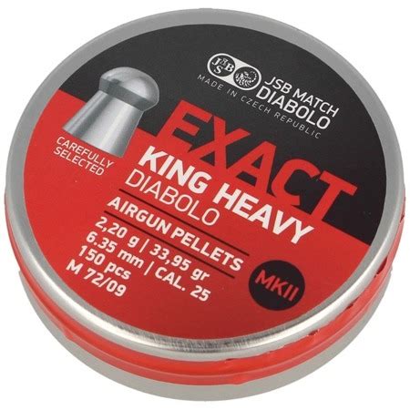 JSB Diabolo Exact King Heavy MKII Pellets 6 35mm AirGun24