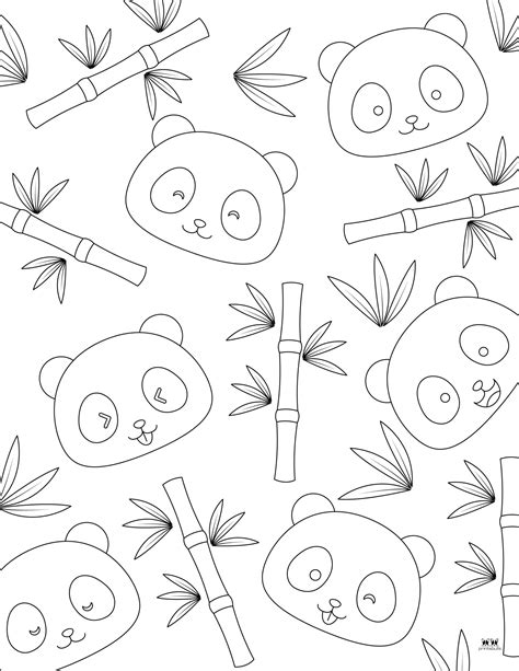 Panda Coloring Pages 25 Free Printables Printabulls