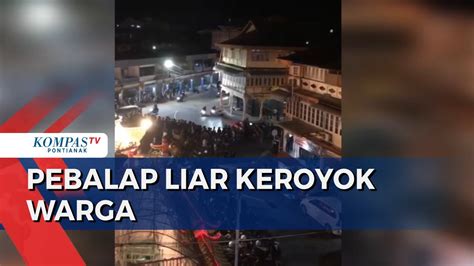 Makin Resahkan Warga Pebalap Liar Di Singkawang Diduga Keroyok Seorang