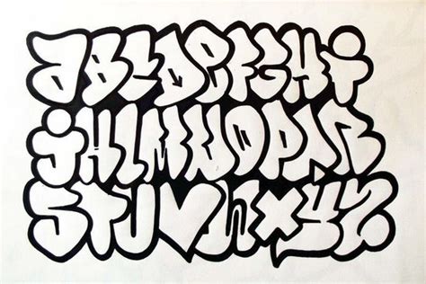 Elevate Your Art With Our Customizable Graffiti Alphabet Graffiti