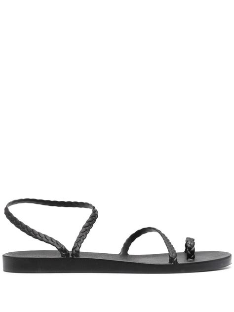 Ancient Greek Sandals Eleftheria Jelly Sandals Black Farfetch