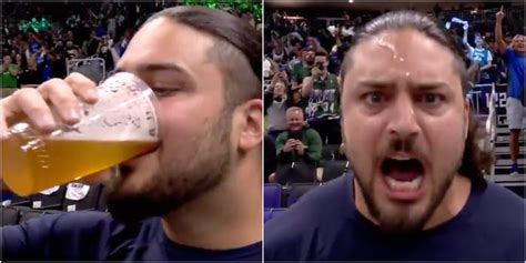 Packers Star David Bakhtiari Chugs Beer In 3 Seconds At Bucks Game