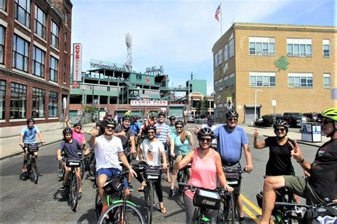 Boston City View Bicycle Tour See Fenway Park North End Back Bay