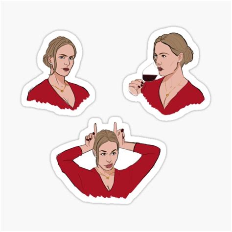 "Jan Levinson Stickers" Sticker for Sale by nasart | Redbubble