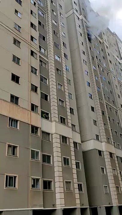 Princ Pio De Inc Ndio Atinge Apartamento De Pr Dio Em Taguatinga Norte