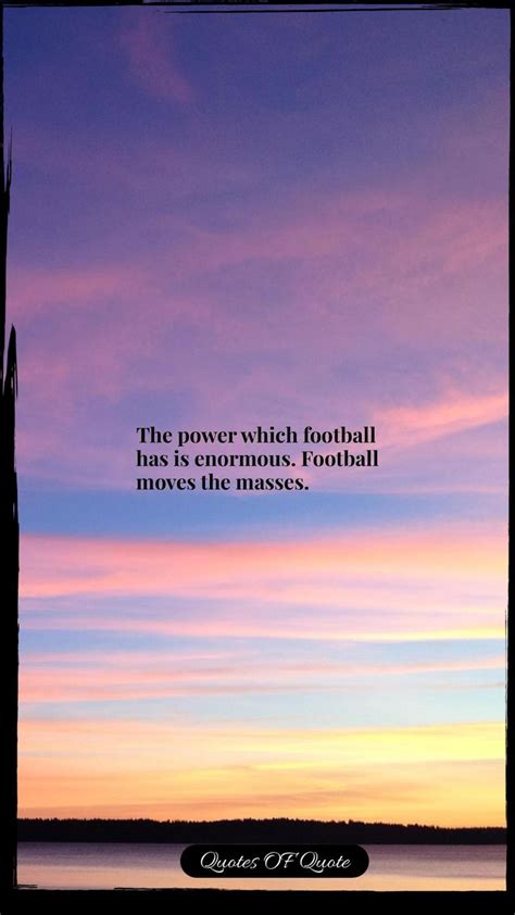 the power which football likes is thomas washington quote on purple and blue sky with clouds