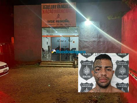 Ex presidiário é morto em frente a igreja Polícia Rondoniagora