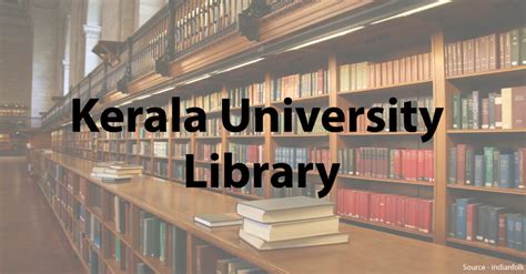 Image 2 Kerala university library | What After College