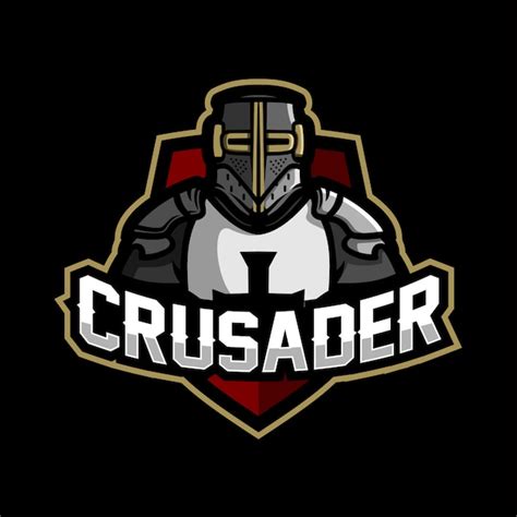 Premium Vector Templar Armored Knight Esport Gaming Mascot Logo Template