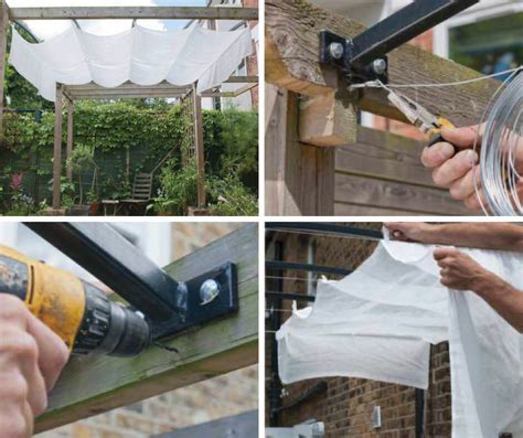 DIY Patio Canopy: How To Build a Simple & Cheap DIY Canopy - DIY Morning