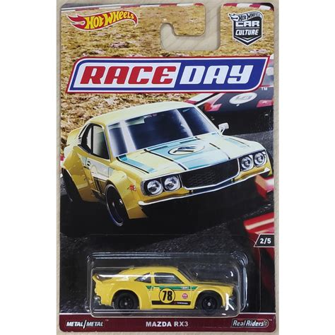 Hot Wheels Premium Mazda RX 3 Car Culture Race Day Japan Historics