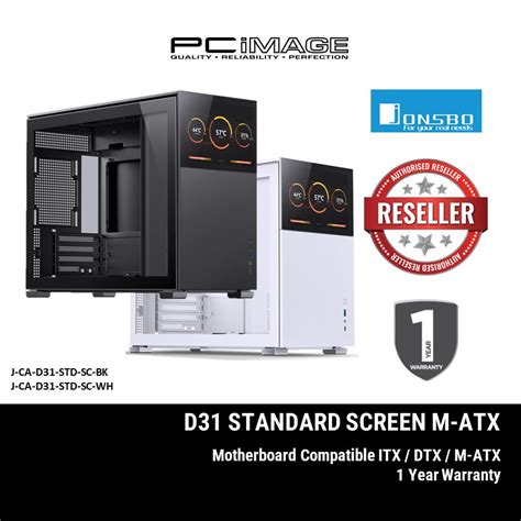 Jonsbo D Standard Screen Matx Casing Compatible With Itx Dtx M