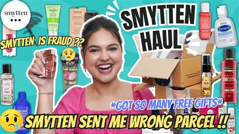 Smytten Is Fraud HUGE Smytten Trial Box Haul Tried New Items Got