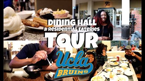 Ucla Dining Hall Tour Residential Eateries Youtube