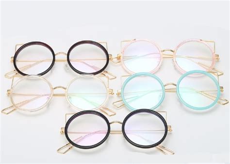 Free Shipping 5 Colors Kawaii Simple Big Glasses Lk17020618 On Luulla