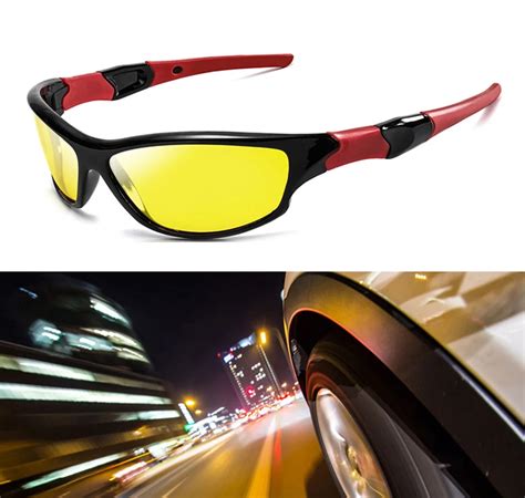 Hd Polarized Night Vision Glasses Men Anti Glare Vision Safety Driving