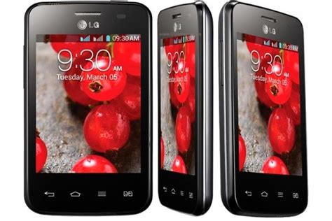 Smartphones And Tablets LG OPTIMUS L2 II E435 FULL SMARTPHONE