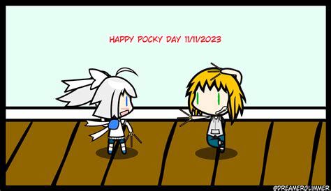 Walfas: Happy Pocky Day 2023 by DreamerGlimmer on DeviantArt