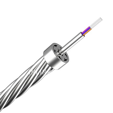 Central Stainless Steel Tube Optical Fiber Cable Opgw Optical Fiber Cable And Optical Fiber