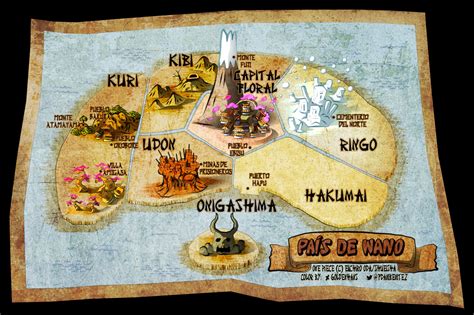 Land Of Wano Map