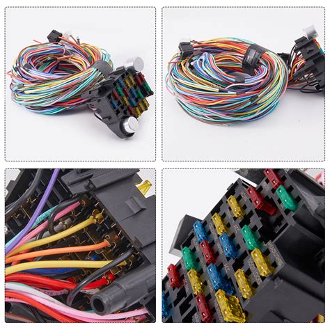 Circuit Wiring Harness Universal Extra Long Wires For Chevy Mopar