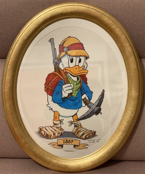 Don Rosa Scrooge McDuck Picsou 1887 Illustration Originale