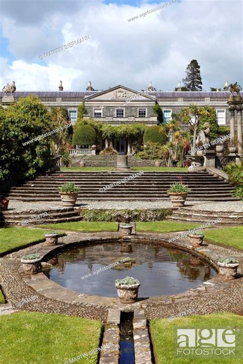 Spanish Garden, Mount Stewart House and Gardens, Newtownards, County ...