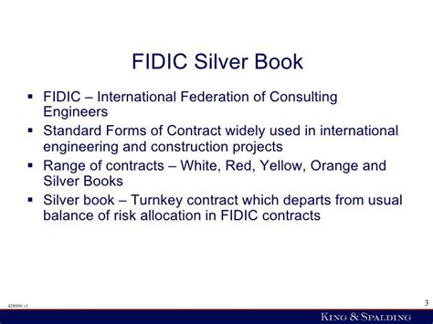 FIDIC SIlver Book in Power Projects