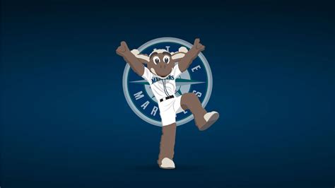 Download Seattle Mariners Mascot Mariner Moose Wallpaper | Wallpapers.com