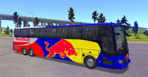 Mercedes Benz Tourrider Redbull Skins Bus Simulator Ultimate