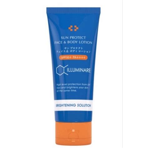 Jual Illuminare Sun Protect Face And Body Lotion G Sun Block Spf