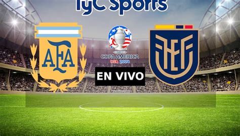 Tyc Spor Play Transmitió El Partido Ecuador 1 2 1 4 Argentina 04