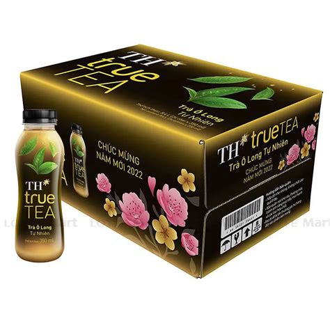 Thùng 24 Chai Trà Olong TH TRUE TEA 350ml