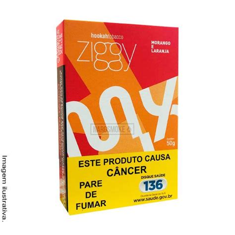 Essência Ziggy Mix Laranja e Morango Tabacaria Nargsmoke