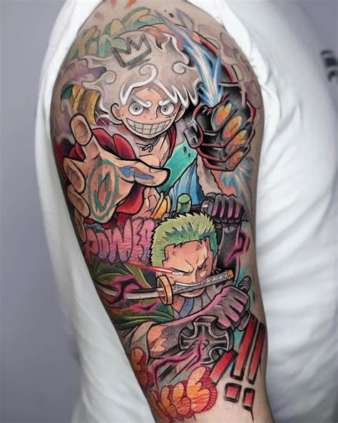 Tatuagens De One Piece Nika Amo Tatuagem