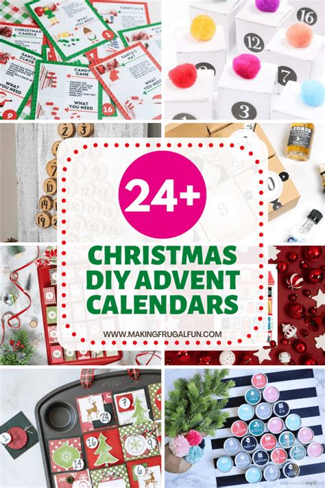 24+ Christmas Advent Calendar Ideas - Making Frugal FUN